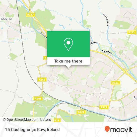 15 Castlegrange Row map