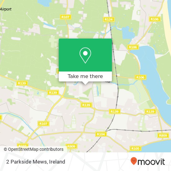 2 Parkside Mews map