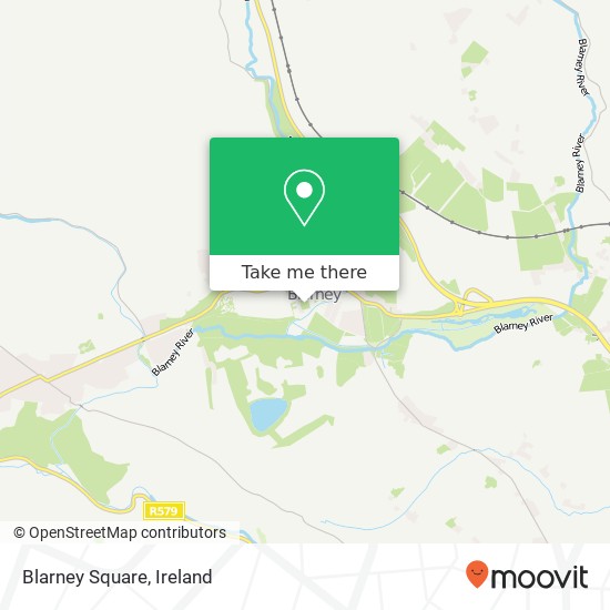 Blarney Square map