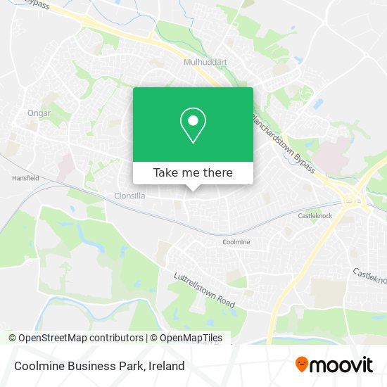 Coolmine Business Park map