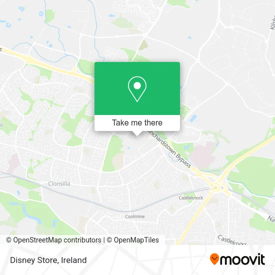 Disney Store map