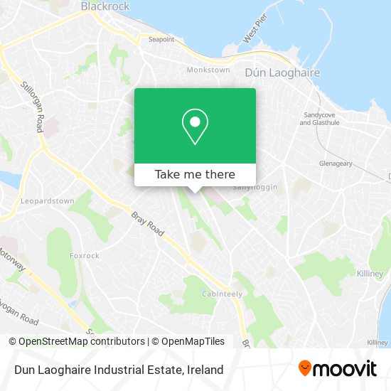 Dun Laoghaire Industrial Estate plan