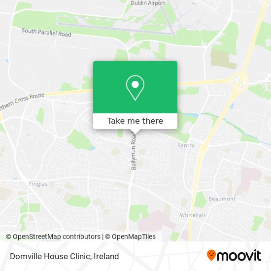 Domville House Clinic map