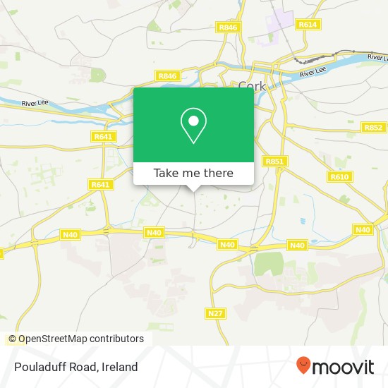 Pouladuff Road map