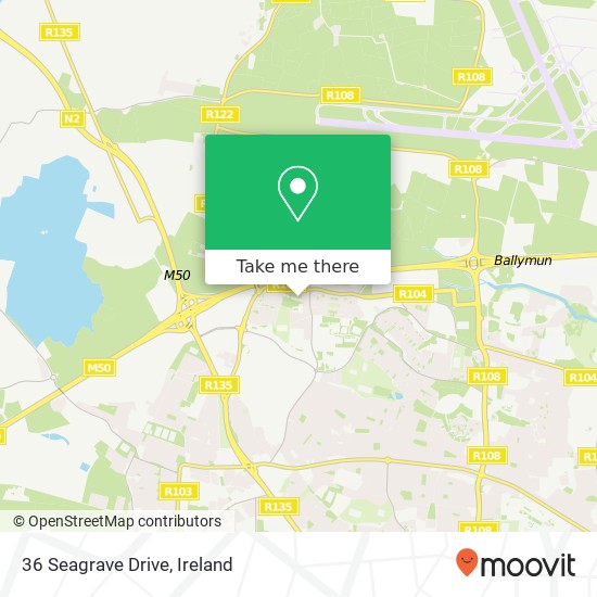 36 Seagrave Drive map