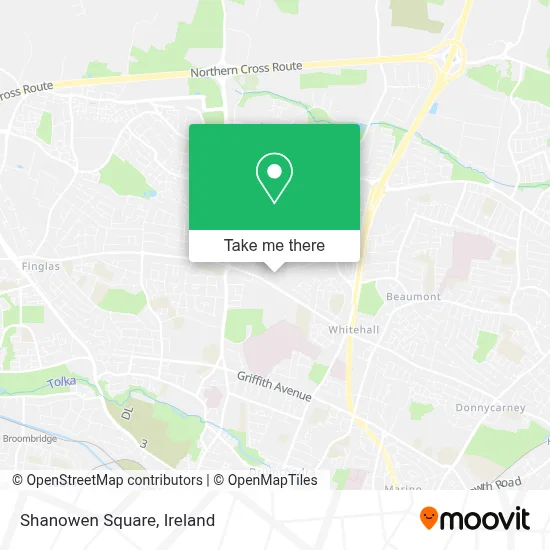 Shanowen Square map