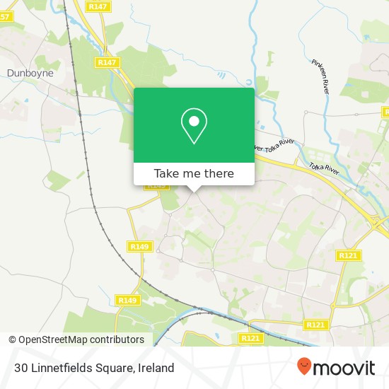 30 Linnetfields Square map