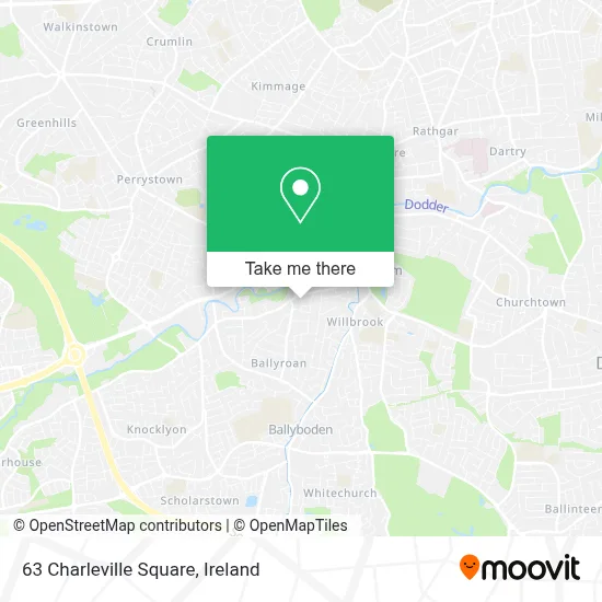 63 Charleville Square map