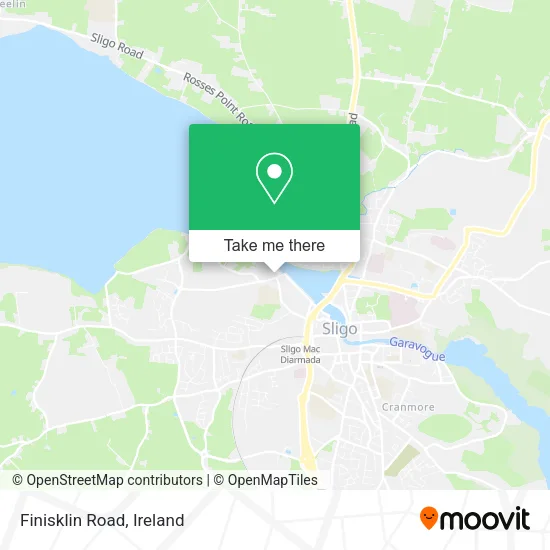 Finisklin Road map
