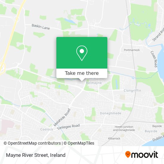Mayne River Street map
