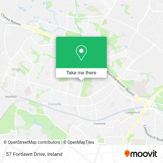 57 Fortlawn Drive map