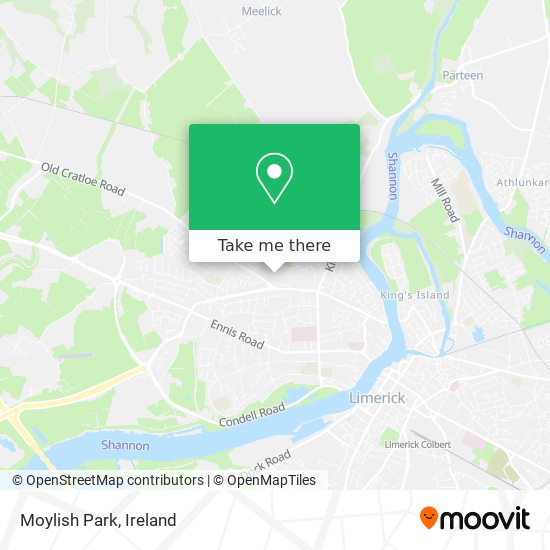 Moylish Park map