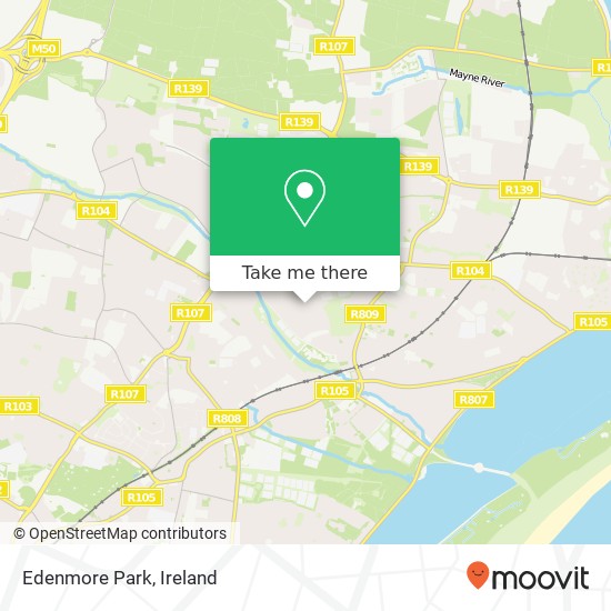Edenmore Park map