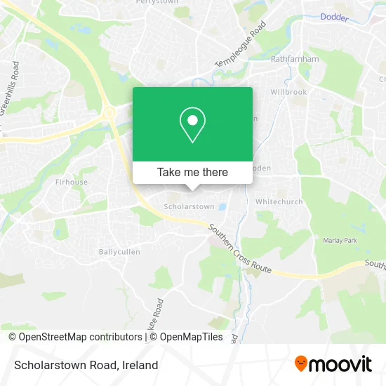 Scholarstown Road map
