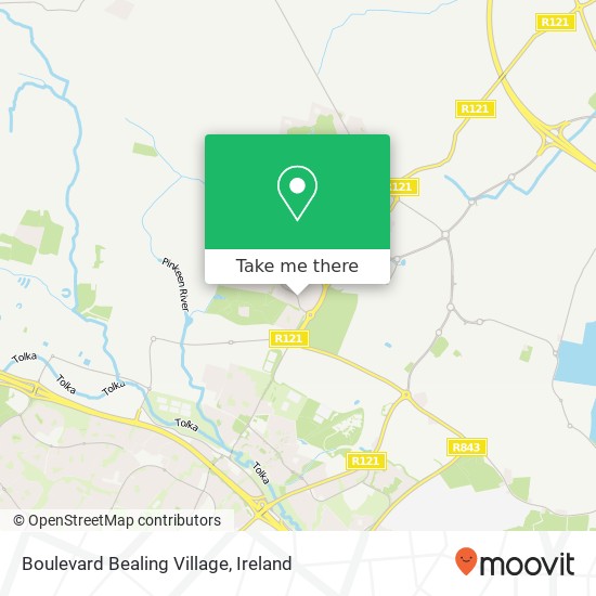 Boulevard Bealing Village map