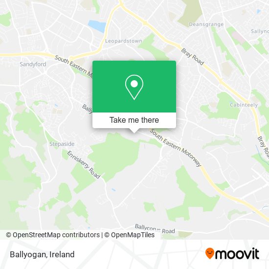 Ballyogan map