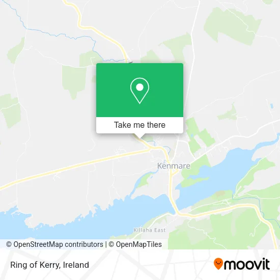 Ring of Kerry map