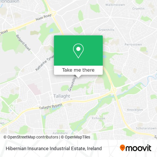 Hibernian Insurance Industrial Estate map