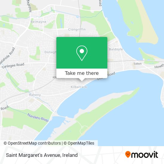 Saint Margaret's Avenue map