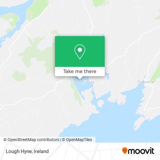 Lough Hyne map