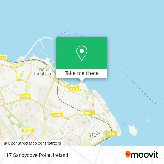 17 Sandycove Point map