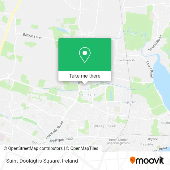 Saint Doolagh's Square map