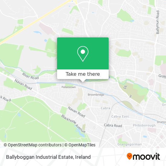 Ballyboggan Industrial Estate map
