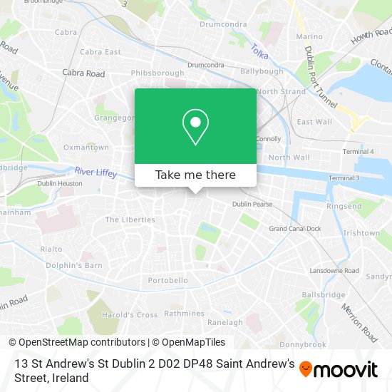 13 St Andrew's St Dublin 2 D02 DP48 Saint Andrew's Street map