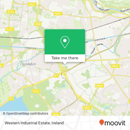 Western Industrial Estate plan