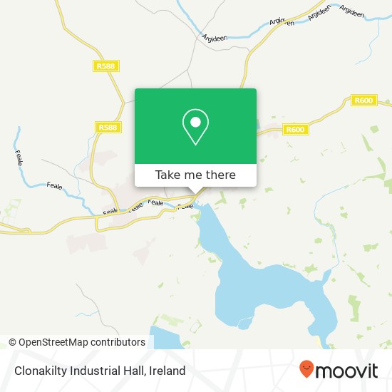 Clonakilty Industrial Hall map