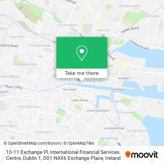 10-11 Exchange Pl, International Financial Services Centre, Dublin 1, D01 N4X6 Exchange Place plan