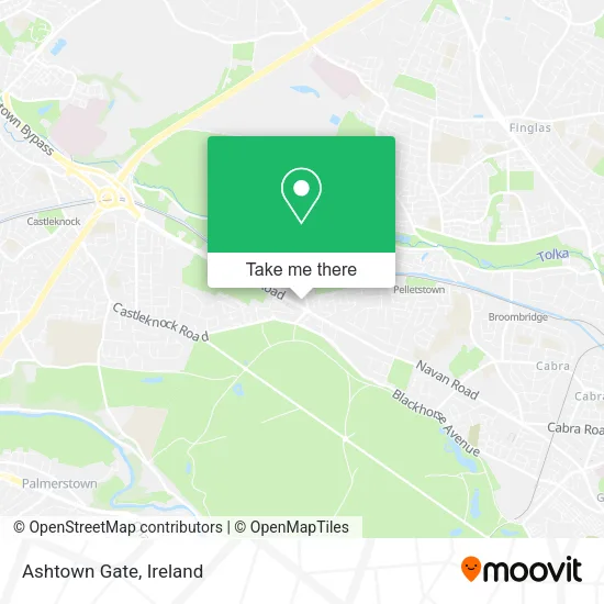 Ashtown Gate map