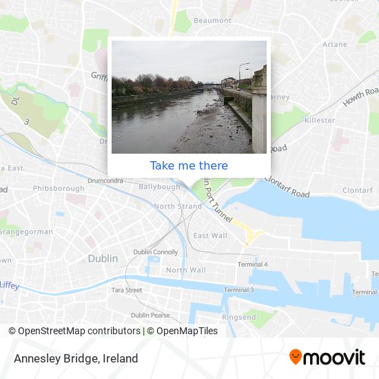 Annesley Bridge map