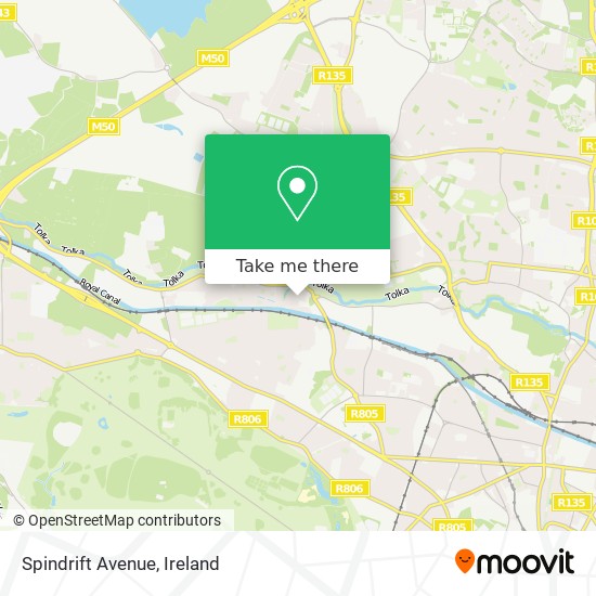 Spindrift Avenue map