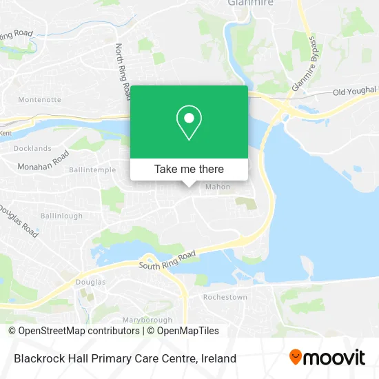 Blackrock Hall Primary Care Centre map