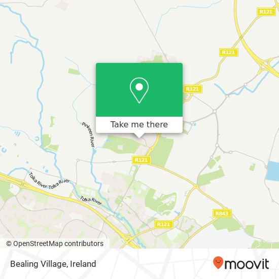 Bealing Village map