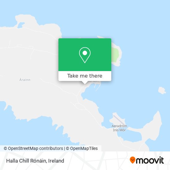 Halla Chill Rónáin map