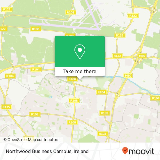 Northwood Business Campus map