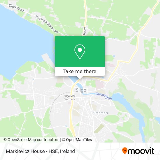 Markievicz House - HSE map