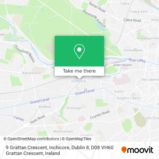 9 Grattan Crescent, Inchicore, Dublin 8, D08 VH60 Grattan Crescent map