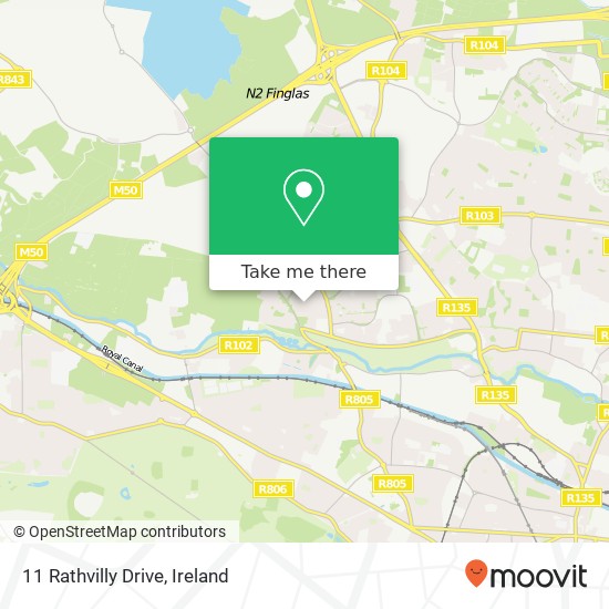 11 Rathvilly Drive map