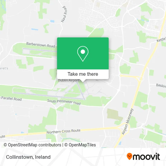 Collinstown map