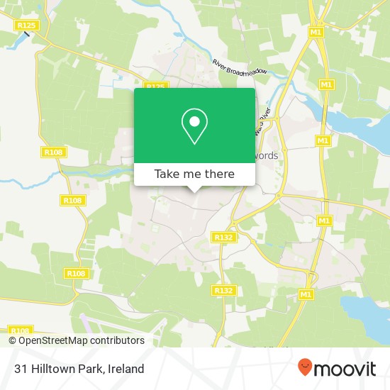 31 Hilltown Park map