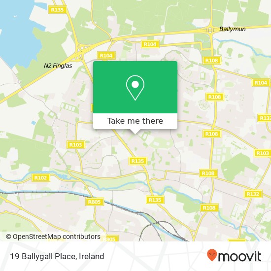 19 Ballygall Place map