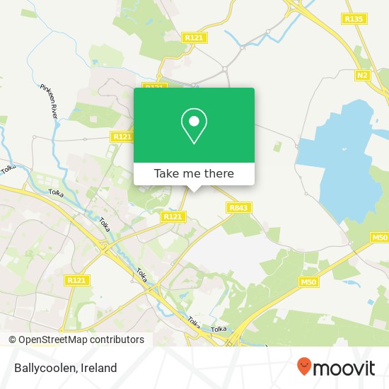 Ballycoolen map