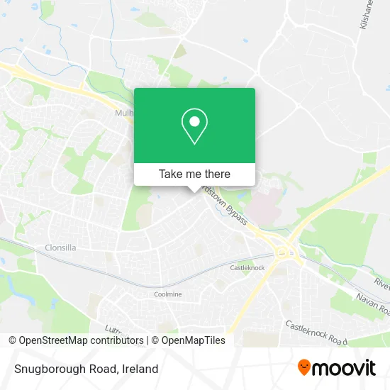 Snugborough Road map