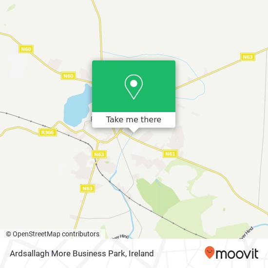 Ardsallagh More Business Park map