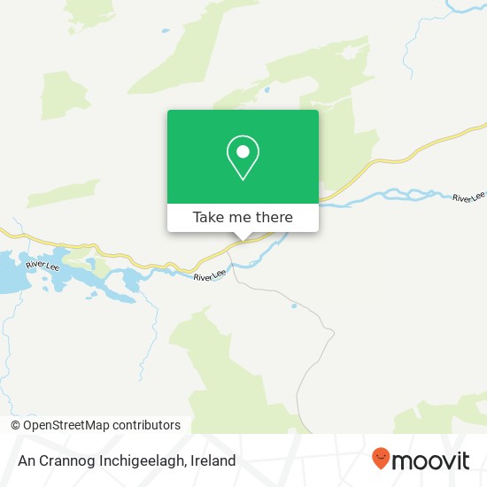 An Crannog  Inchigeelagh map