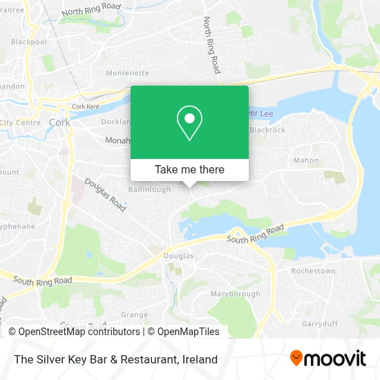 The Silver Key Bar & Restaurant map