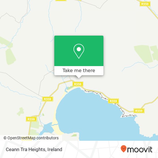 Ceann Tra Heights map